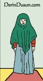 Ayakta-Kadn-Namaz-Balangc 1